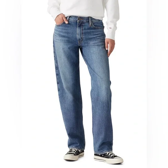 🌺LEVIS WOMEN’S 94 BAGGY JEANS SIZE 27/4🌺 - Picture 1 of 6